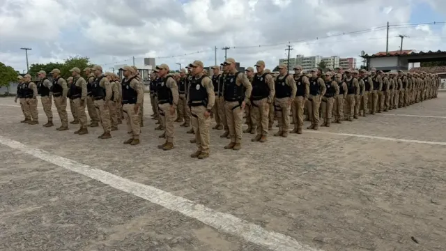 PM mobiliza quase 7 mil policiais para o segundo turno e prepara esquema para comemorações na Paraíba