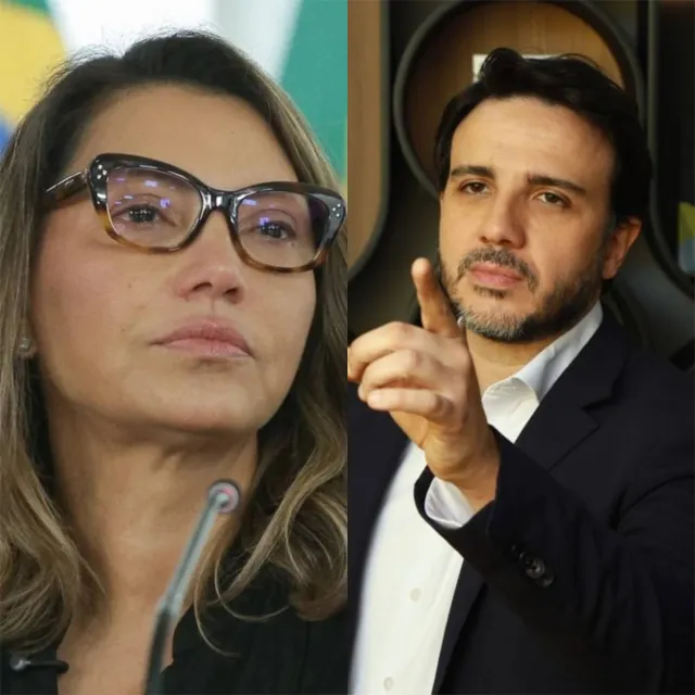 Janja repudia falas de Renan Santos durante debate presidencial e classifica declarações como misóginas