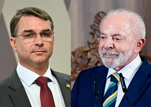 Quaest: Lula tem 37% e Flávio Bolsonaro, 33% no 1º turno; diferença está dentro da margem de erro